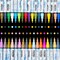 PINTAR Premium Acrylic Paint Pens - 1mm Fine Tip Pens For Rock Painting, Ceramic Glass, Wood, Paper, Fabric & Porcelain, Water Resistant Paint Set, Surface Pen, Craft Supplies, DIY Project (35 colors)